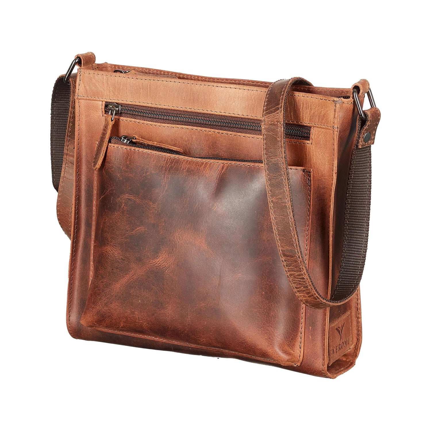 Einzelstück Umhängetasche Charlotte - Brown