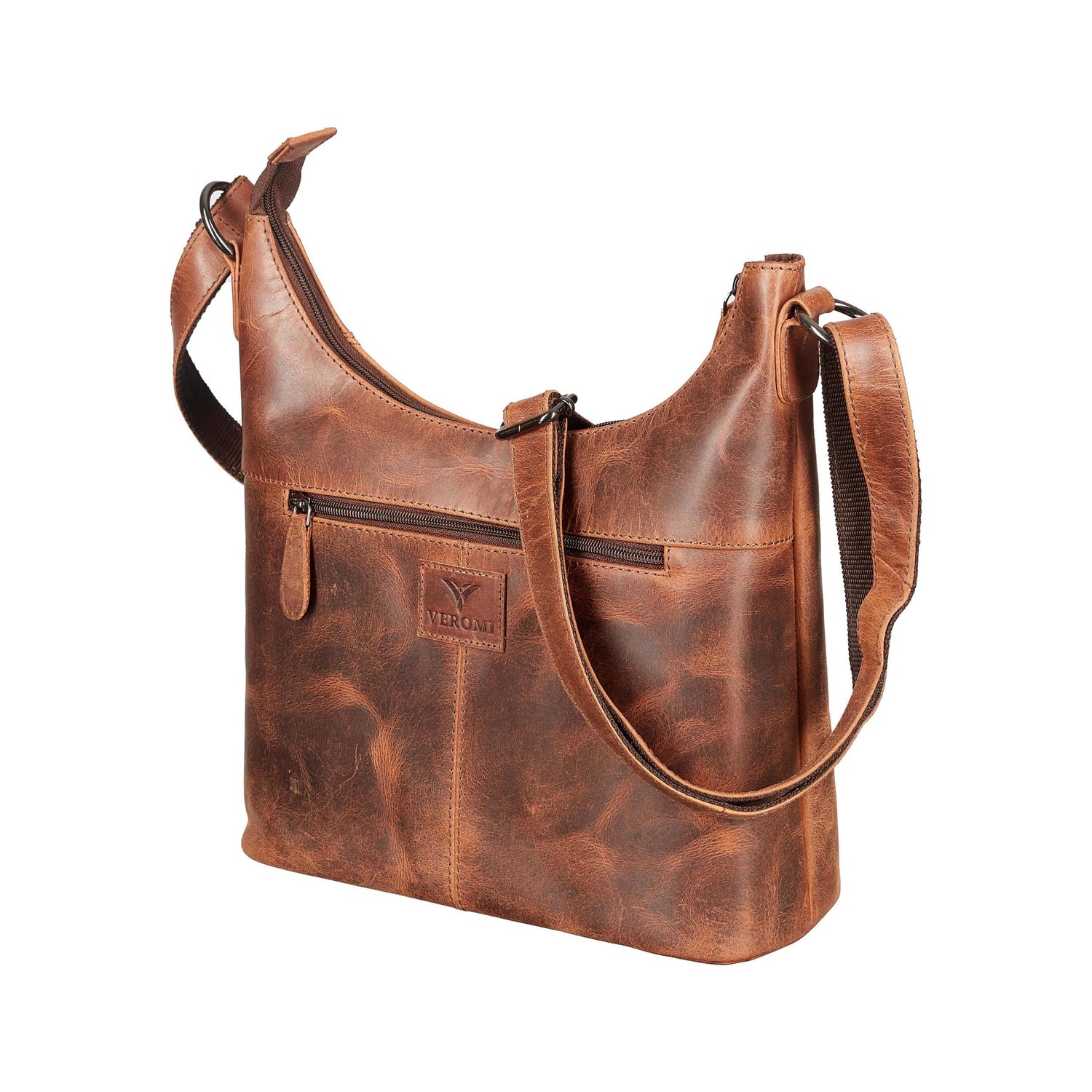 Einzelstück Umhängetasche Hilary - Brown