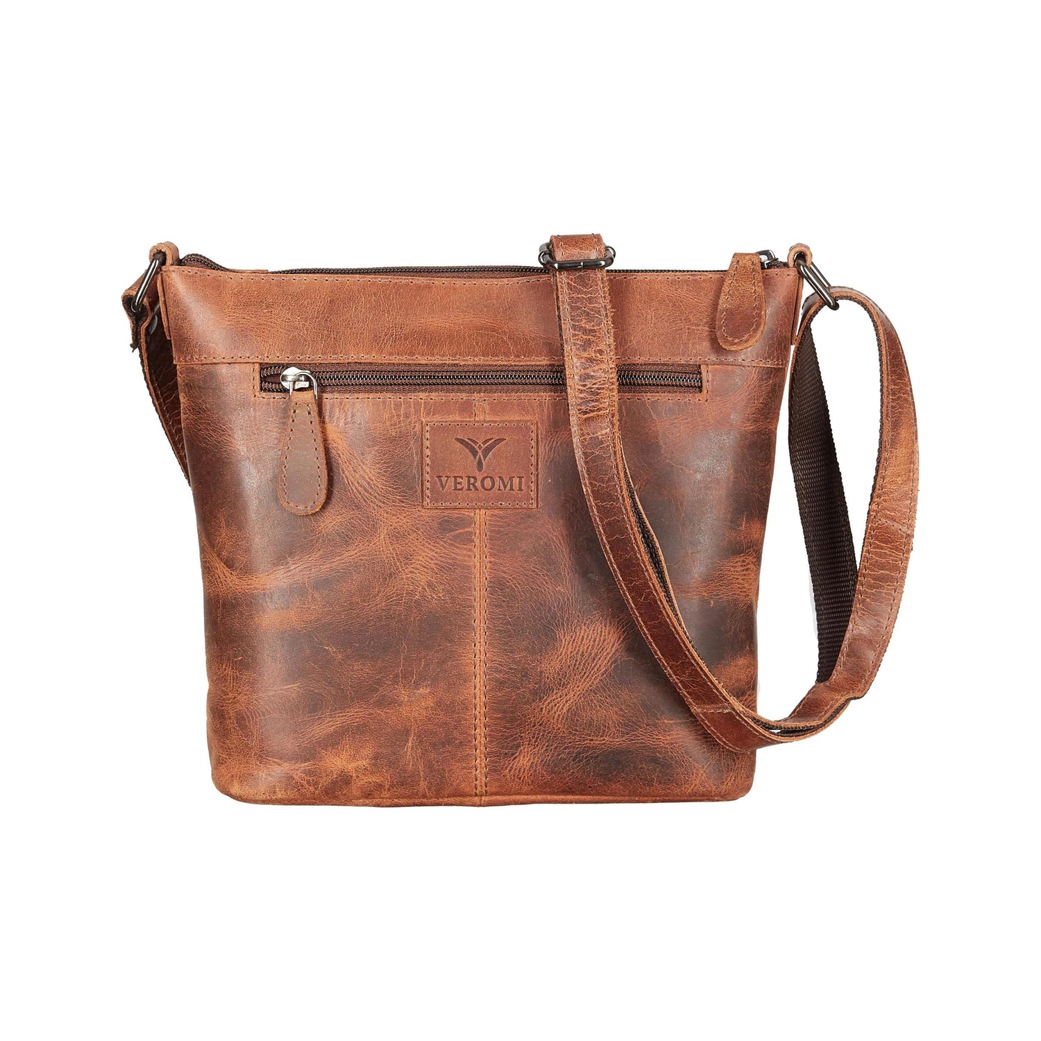 Einzelstück Umhängetasche Ashley - Brown