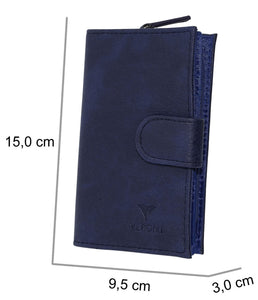 Portmonee Helene Uni Blau