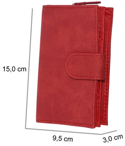 Portmonee Helene Uni Rot