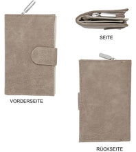 Laden Sie das Bild in die Galerie, Portmonee Helene Uni Beige
