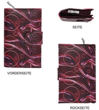 Laden Sie das Bild in die Galerie, Portmonee Helene 3D Rot
