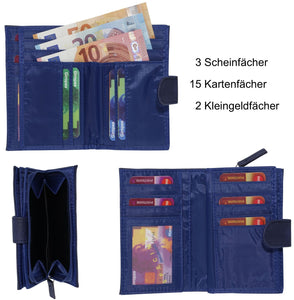Portmonee Helene Uni Blau