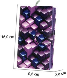 Portmonee Helene Cube Lila