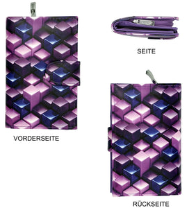 Portmonee Helene Cube Lila