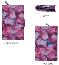 Laden Sie das Bild in die Galerie, Portmonee Helene Liquid Lila
