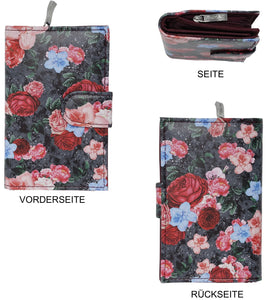 Portmonee Helene Flower Grün