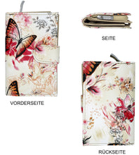 Laden Sie das Bild in die Galerie, Portmonee Helene Butterfly Beige
