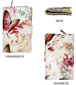 Portmonee Helene Butterfly Beige
