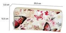 Laden Sie das Bild in die Galerie, Portmonee Nika Butterfly Beige
