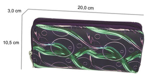 Portmonee Nika 3D Lila
