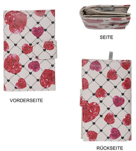 Portmonee Helene Herzen Beige