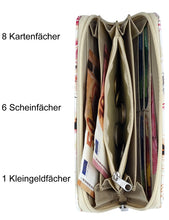 Laden Sie das Bild in die Galerie, Portmonee Nika Butterfly Beige
