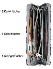Laden Sie das Bild in die Galerie, Portmonee Nika Cube Grau
