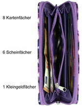Laden Sie das Bild in die Galerie, Portmonee Nika Cube Lila
