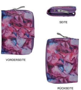 Portmonee Julia Liquid Lila