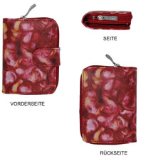 Laden Sie das Bild in die Galerie, Portmonee Julia Liquid Rot
