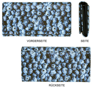 Portmonee Emma Früchte Heidelbeere
