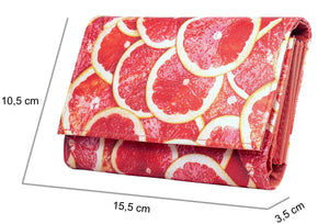 Portmonee Andrea Früchte Grapefruit