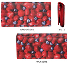 Laden Sie das Bild in die Galerie, Portmonee Emma Früchte Erdbeere
