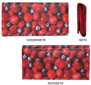 Portmonee Emma Früchte Erdbeere