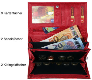 Portmonee Emma Früchte Himbeere