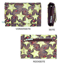 Laden Sie das Bild in die Galerie, Portmonee Andrea Früchte Sternfrucht
