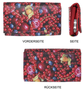 Portmonee Jennifer Früchte Johannisbeere