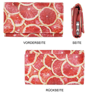 Portmonee Jennifer Früchte Grapefruit