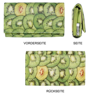 Portmonee Jennifer Früchte Kiwi