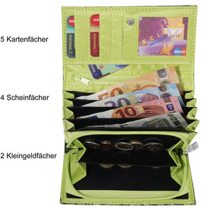 Portmonee Jennifer Früchte Kiwi