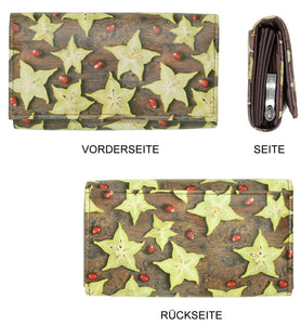 Portmonee Jennifer Früchte Sternfrucht