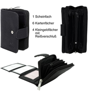 Portmonee Julia Uni Schwarz
