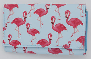 Portmonee Jennifer Flamingo Blau