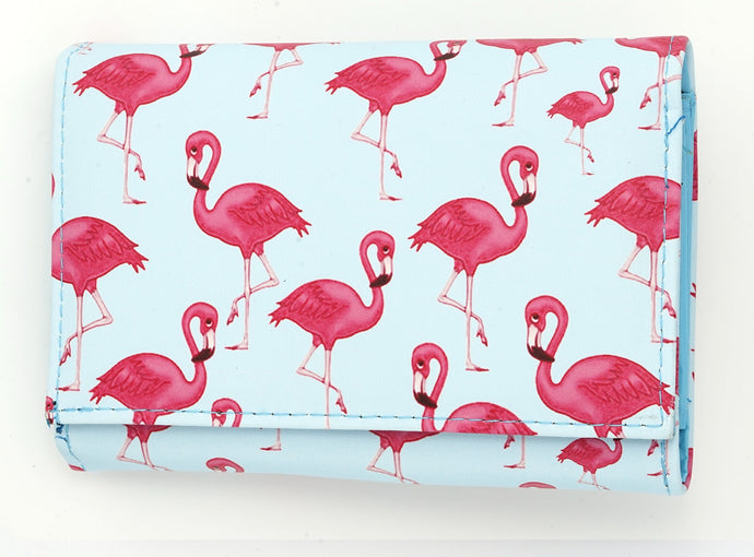 Portmonee Andrea Flamingo Blau