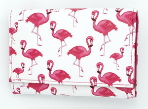 Portmonee Andrea Flamingo Weiß