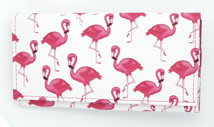 Portmonee Emma Flamingo Weiß