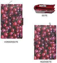 Laden Sie das Bild in die Galerie, Portmonee Helene Früchte Weintraube
