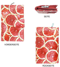 Laden Sie das Bild in die Galerie, Portmonee Helene Früchte Grapefruit
