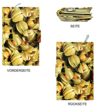 Laden Sie das Bild in die Galerie, Portmonee Helene Früchte Physalis
