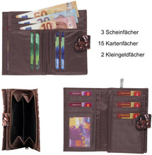 Laden Sie das Bild in die Galerie, Portmonee Helene Früchte Kaffee
