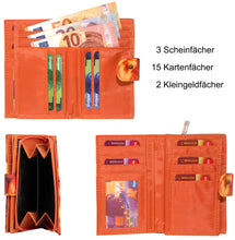 Laden Sie das Bild in die Galerie, Portmonee Helene Früchte Nektarine
